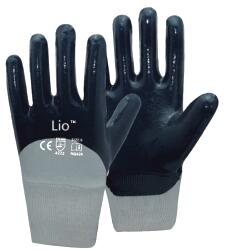 Lio 21321 Cotton jersey liner with ? blue nitrile coating, knit wrist